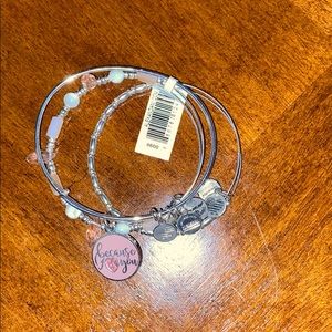 NWT Alex & Ani “Because I love you”